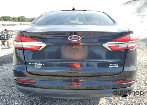 2019 Ford Fusion Sel from USA, damaged, VIN 3FA6P0CD1KR233396